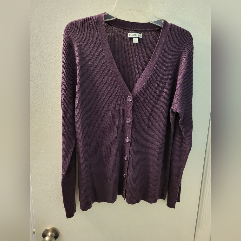 Croft&Barrows purple large sweater
